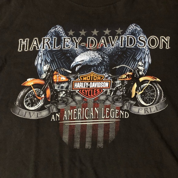 Harley Davidson City Cycle Sales Junction City Kansas Shirt XL - Picture 4 of 7